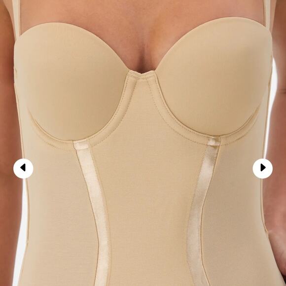 NEW Maidenform Nude Shaper Ultra Firm Control Shapewear Slip Underwire Support - Picture 3 of 10